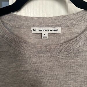 The Cashmere Project Gray Sweater